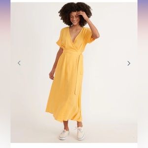 Marine layer wrap dress